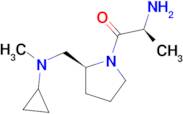 (S)-2-Amino-1-{(S)-2-[(cyclopropyl-methyl-amino)-methyl]-pyrrolidin-1-yl}-propan-1-one