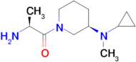 (S)-2-Amino-1-[(R)-3-(cyclopropyl-methyl-amino)-piperidin-1-yl]-propan-1-one