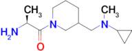 (S)-2-Amino-1-{3-[(cyclopropyl-methyl-amino)-methyl]-piperidin-1-yl}-propan-1-one