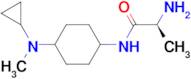 (S)-2-Amino-N-[4-(cyclopropyl-methyl-amino)-cyclohexyl]-propionamide