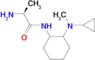 (S)-2-Amino-N-[2-(cyclopropyl-methyl-amino)-cyclohexyl]-propionamide