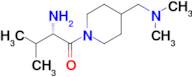 (S)-2-Amino-1-(4-dimethylaminomethyl-piperidin-1-yl)-3-methyl-butan-1-one