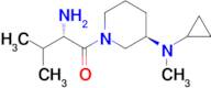 (S)-2-Amino-1-[(R)-3-(cyclopropyl-methyl-amino)-piperidin-1-yl]-3-methyl-butan-1-one