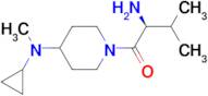 (S)-2-Amino-1-[4-(cyclopropyl-methyl-amino)-piperidin-1-yl]-3-methyl-butan-1-one