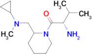 (S)-2-Amino-1-{2-[(cyclopropyl-methyl-amino)-methyl]-piperidin-1-yl}-3-methyl-butan-1-one