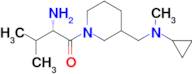 (S)-2-Amino-1-{3-[(cyclopropyl-methyl-amino)-methyl]-piperidin-1-yl}-3-methyl-butan-1-one