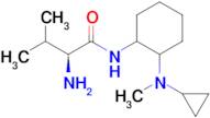 (S)-2-Amino-N-[2-(cyclopropyl-methyl-amino)-cyclohexyl]-3-methyl-butyramide