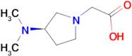 ((R)-3-Dimethylamino-pyrrolidin-1-yl)-acetic acid