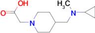 {4-[(Cyclopropyl-methyl-amino)-methyl]-piperidin-1-yl}-acetic acid