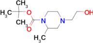 4-(2-Hydroxy-ethyl)-2-methyl-piperazine-1-carboxylic acid tert-butyl ester
