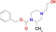 4-(2-Hydroxy-ethyl)-2-methyl-piperazine-1-carboxylic acid benzyl ester