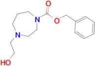 4-(2-Hydroxy-ethyl)-[1,4]diazepane-1-carboxylic acid benzyl ester