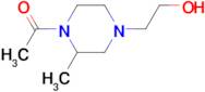 1-[4-(2-Hydroxy-ethyl)-2-methyl-piperazin-1-yl]-ethanone