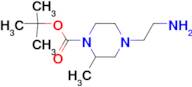 4-(2-Amino-ethyl)-2-methyl-piperazine-1-carboxylic acid tert-butyl ester