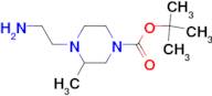 4-(2-Amino-ethyl)-3-methyl-piperazine-1-carboxylic acid tert-butyl ester