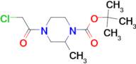4-(2-Chloro-acetyl)-2-methyl-piperazine-1-carboxylic acid tert-butyl ester