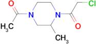 1-(4-Acetyl-2-methyl-piperazin-1-yl)-2-chloro-ethanone