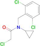 2-Chloro-N-cyclopropyl-N-(2,6-dichloro-benzyl)-acetamide