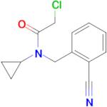 2-Chloro-N-(2-cyano-benzyl)-N-cyclopropyl-acetamide