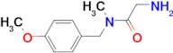 2-Amino-N-(4-methoxy-benzyl)-N-methyl-acetamide