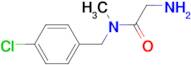 2-Amino-N-(4-chloro-benzyl)-N-methyl-acetamide