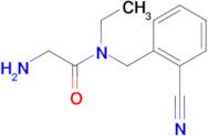 2-Amino-N-(2-cyano-benzyl)-N-ethyl-acetamide