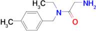 2-Amino-N-ethyl-N-(4-methyl-benzyl)-acetamide