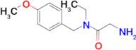 2-Amino-N-ethyl-N-(4-methoxy-benzyl)-acetamide