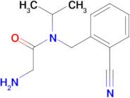 2-Amino-N-(2-cyano-benzyl)-N-isopropyl-acetamide