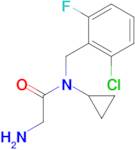 2-Amino-N-(2-chloro-6-fluoro-benzyl)-N-cyclopropyl-acetamide