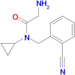 2-Amino-N-(2-cyano-benzyl)-N-cyclopropyl-acetamide