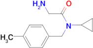 2-Amino-N-cyclopropyl-N-(4-methyl-benzyl)-acetamide