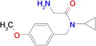 2-Amino-N-cyclopropyl-N-(4-methoxy-benzyl)-acetamide