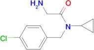 2-Amino-N-(4-chloro-benzyl)-N-cyclopropyl-acetamide