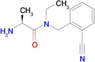 (S)-2-Amino-N-(2-cyano-benzyl)-N-ethyl-propionamide