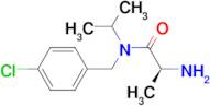 (S)-2-Amino-N-(4-chloro-benzyl)-N-isopropyl-propionamide