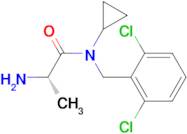 (S)-2-Amino-N-cyclopropyl-N-(2,6-dichloro-benzyl)-propionamide