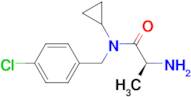 (S)-2-Amino-N-(4-chloro-benzyl)-N-cyclopropyl-propionamide