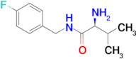 (S)-2-Amino-N-(4-fluoro-benzyl)-3-methyl-butyramide