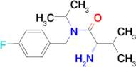 (S)-2-Amino-N-(4-fluoro-benzyl)-N-isopropyl-3-methyl-butyramide