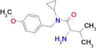 (S)-2-Amino-N-cyclopropyl-N-(4-methoxy-benzyl)-3-methyl-butyramide