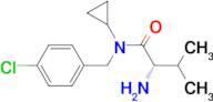 (S)-2-Amino-N-(4-chloro-benzyl)-N-cyclopropyl-3-methyl-butyramide