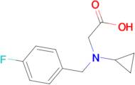 [Cyclopropyl-(4-fluoro-benzyl)-amino]-acetic acid