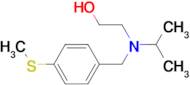 2-[Isopropyl-(4-methylsulfanyl-benzyl)-amino]-ethanol