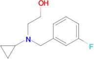 2-[Cyclopropyl-(3-fluoro-benzyl)-amino]-ethanol