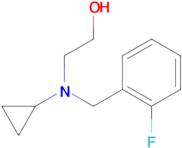 2-[Cyclopropyl-(2-fluoro-benzyl)-amino]-ethanol