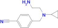4-{[(2-Amino-ethyl)-cyclopropyl-amino]-methyl}-benzonitrile