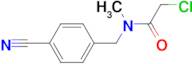 2-Chloro-N-(4-cyano-benzyl)-N-methyl-acetamide