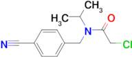 2-Chloro-N-(4-cyano-benzyl)-N-isopropyl-acetamide