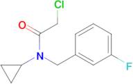 2-Chloro-N-cyclopropyl-N-(3-fluoro-benzyl)-acetamide